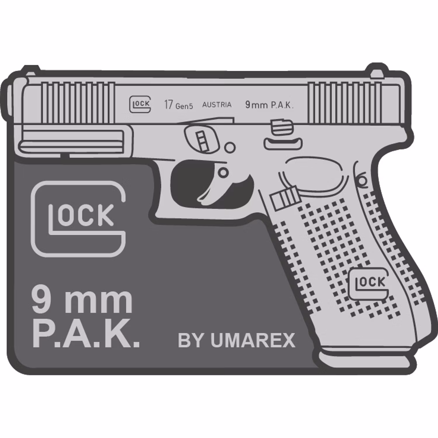 Umarex Rubber Patch Glock 17 Gen5