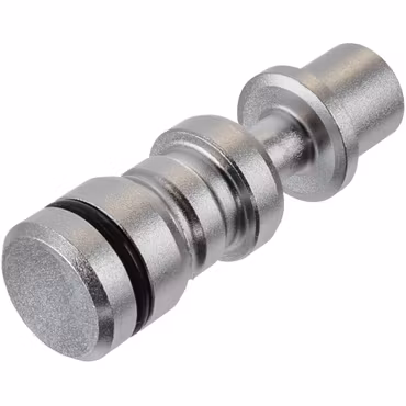 Exalt EMEK Safety Button Silver
