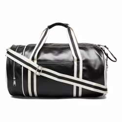 Fred Perry Classic Barrel Bag / Gymväska Black/Ecru