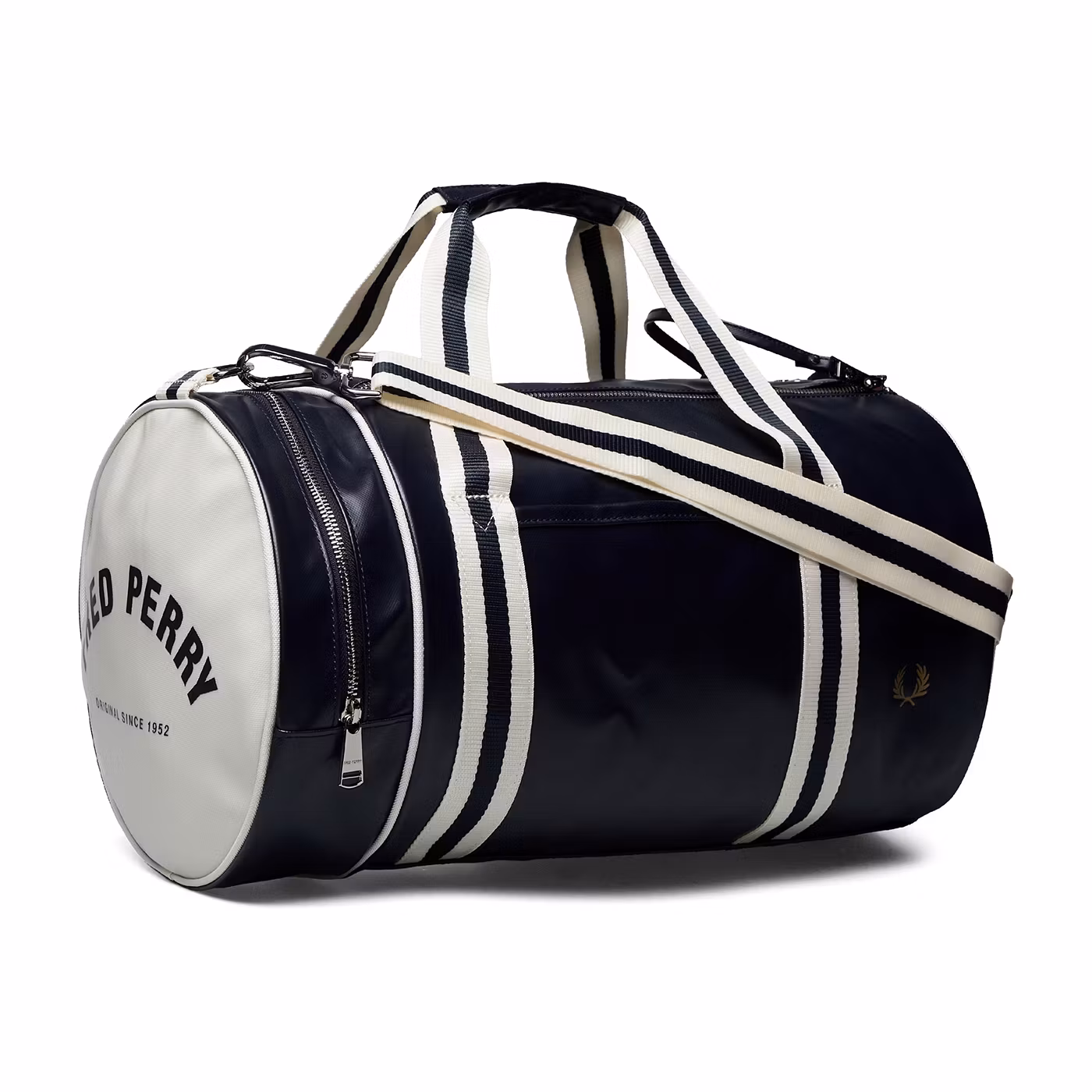 Fred Perry Classic Barrel Bag / Gymväska Navy/Ecru