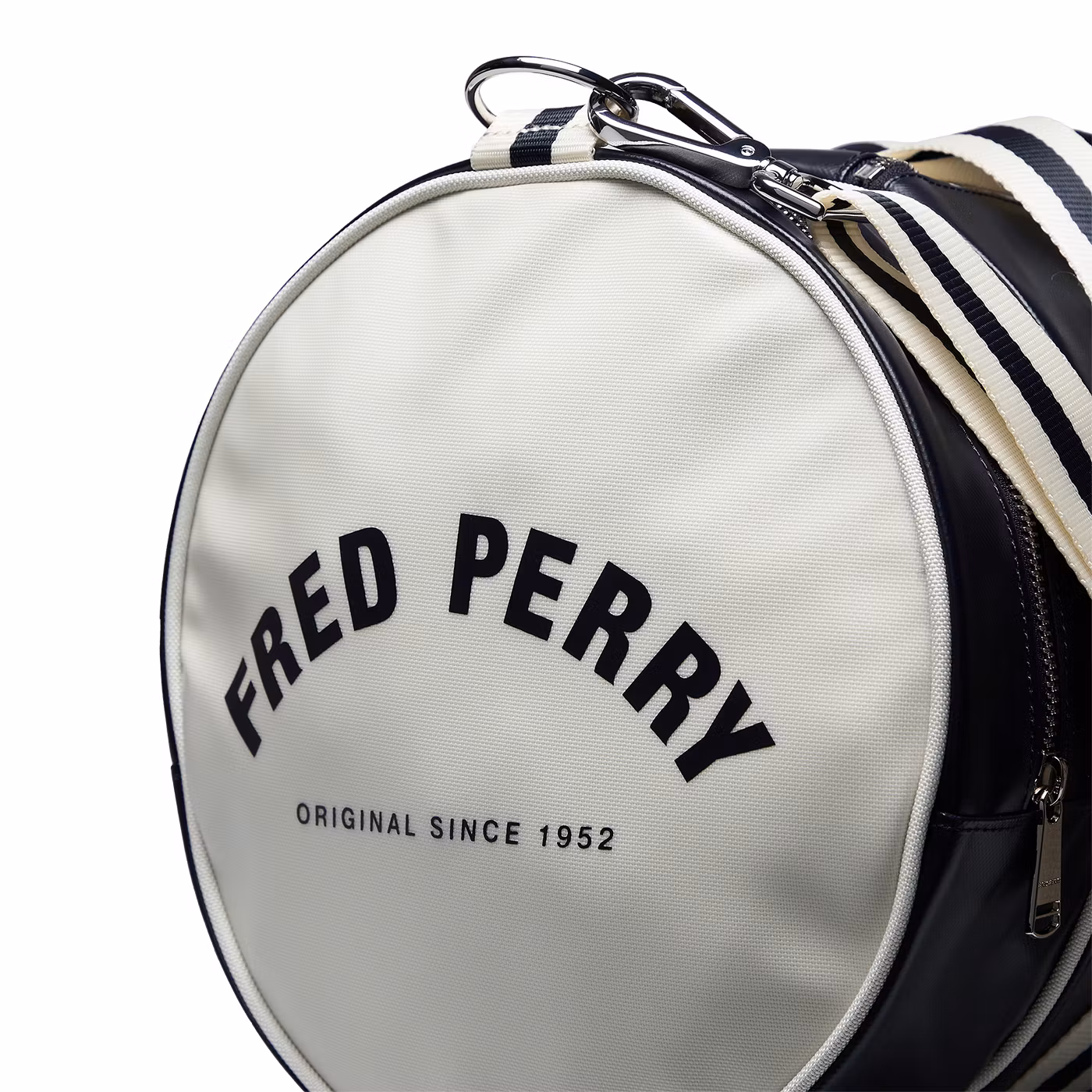 Fred Perry Classic Barrel Bag / Gymväska Navy/Ecru
