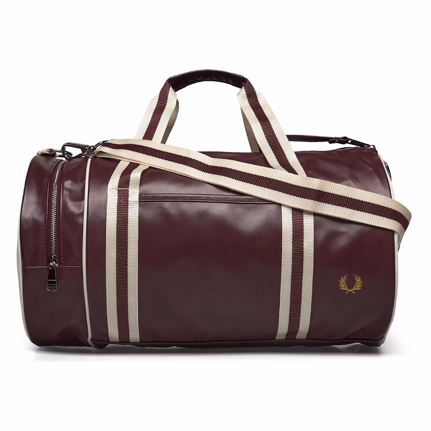 Fred Perry Classic Barrel Bag / Gymväska Oxblood/Ecru
