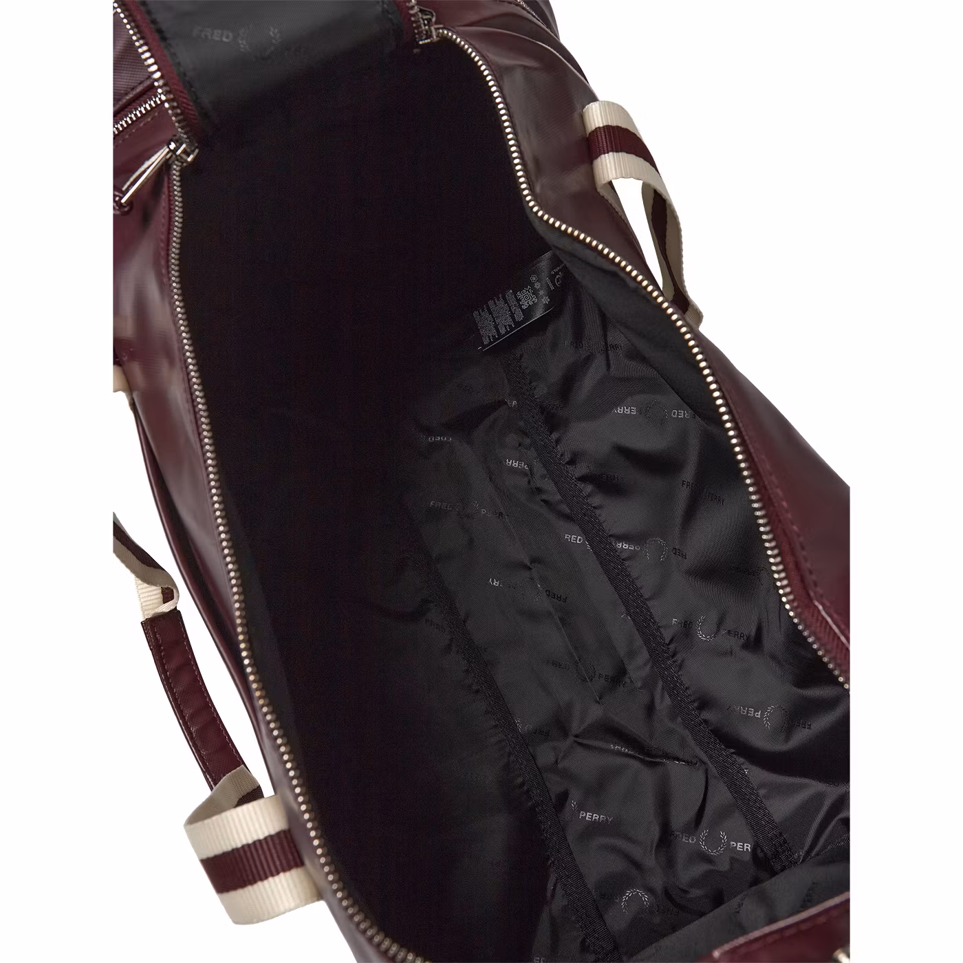 Fred Perry Classic Barrel Bag / Gymväska Oxblood/Ecru