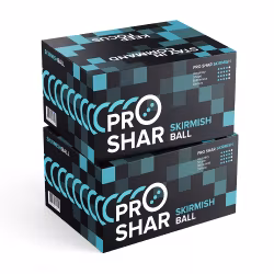 Pro-Shar Skirmish Paintballs .68 Kaliber 2-pack 4000st (Swedish Edition)