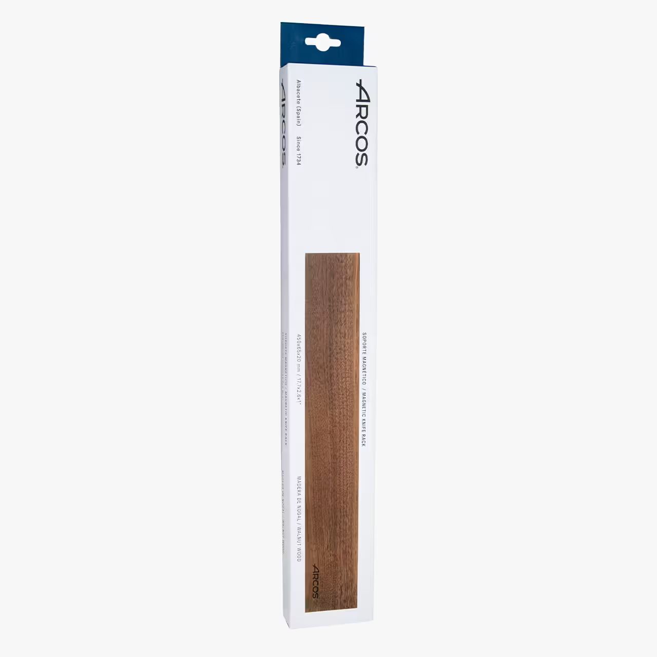 Arcos magnetlist 45 cm i valnöt, köksmiljö
