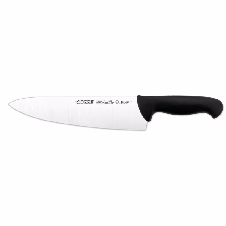 Arcos 2900 Kockkniv Bred 25 cm Svart