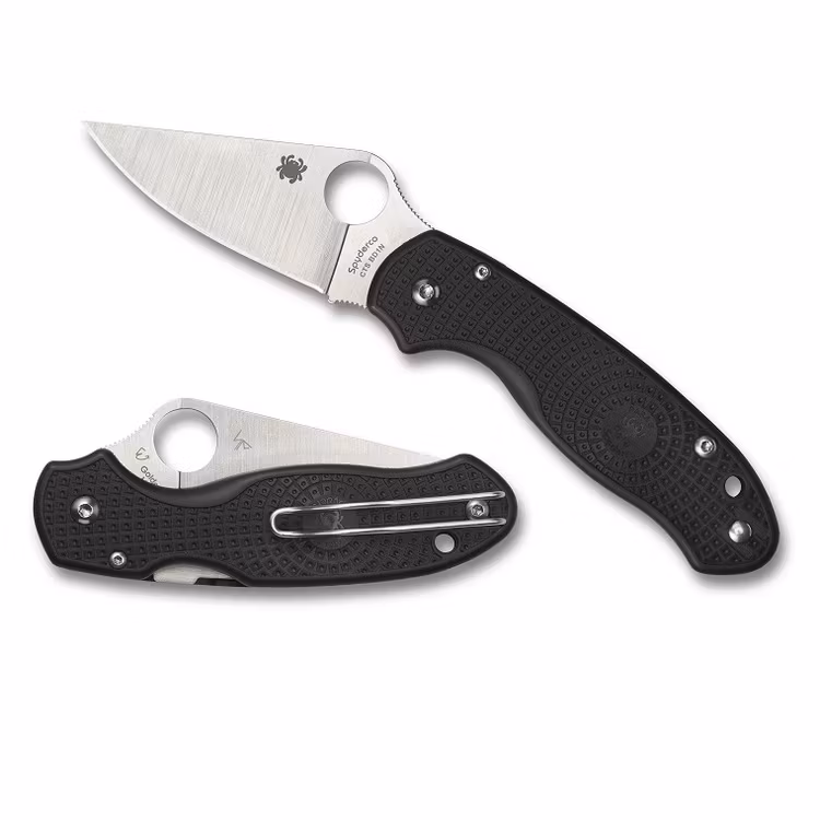 Spyderco Para 3 FRN Fällkniv Svart