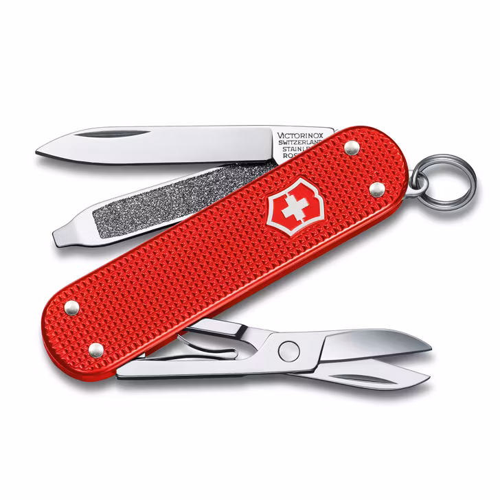 Victorinox Classic Alox Röd Fickkniv