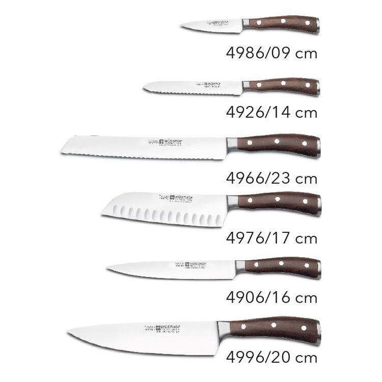 Wüsthof Ikon Knivset i Ask 6 delar