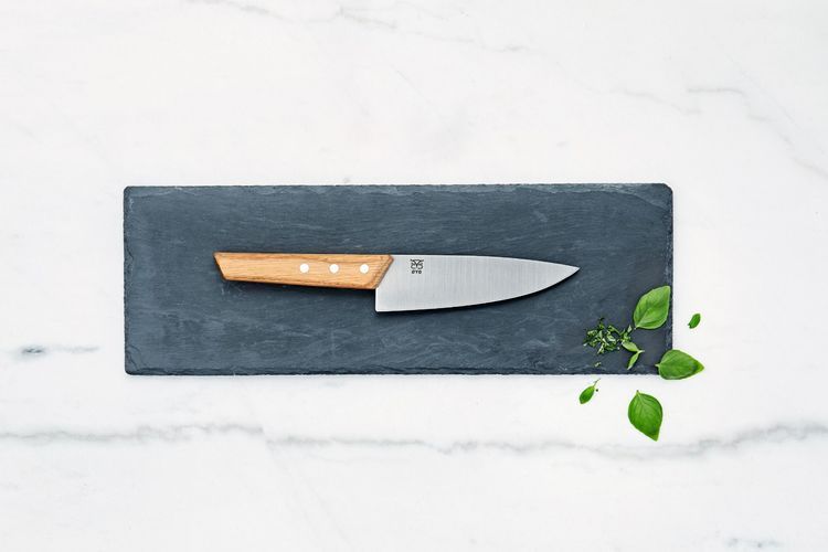 Öyo Triangel Kockkniv 16 cm med magnetskydd i filt