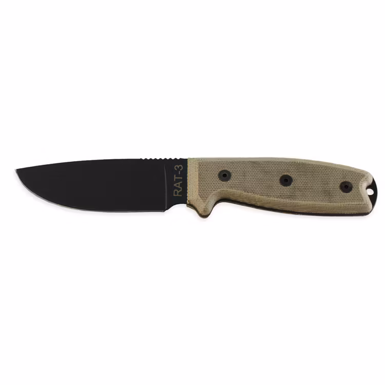 OKC RAT 3 Kniv m/ nylon hölster