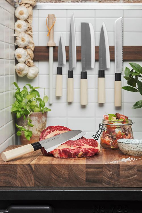 Satake Houcho Knivset 2 delar Santoku och Petty