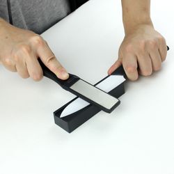 Sharpi Diamantbryne dubbelsidigt 600/1000 grit med stöd