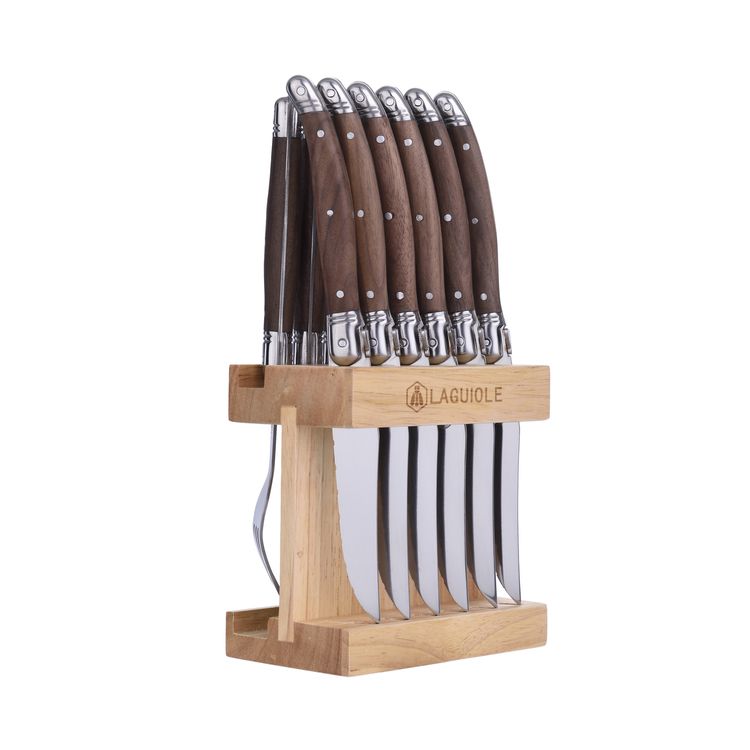 Laguiole Heritage Bestickset 12 delar valnöt