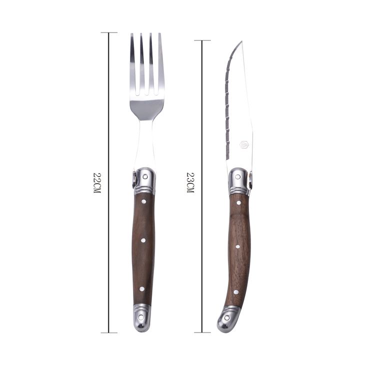 Laguiole Heritage Bestickset 12 delar valnöt
