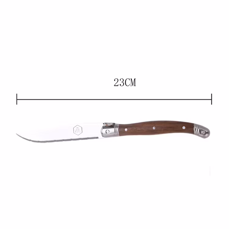 Laguiole Grillknivar 6-pack Valnöt