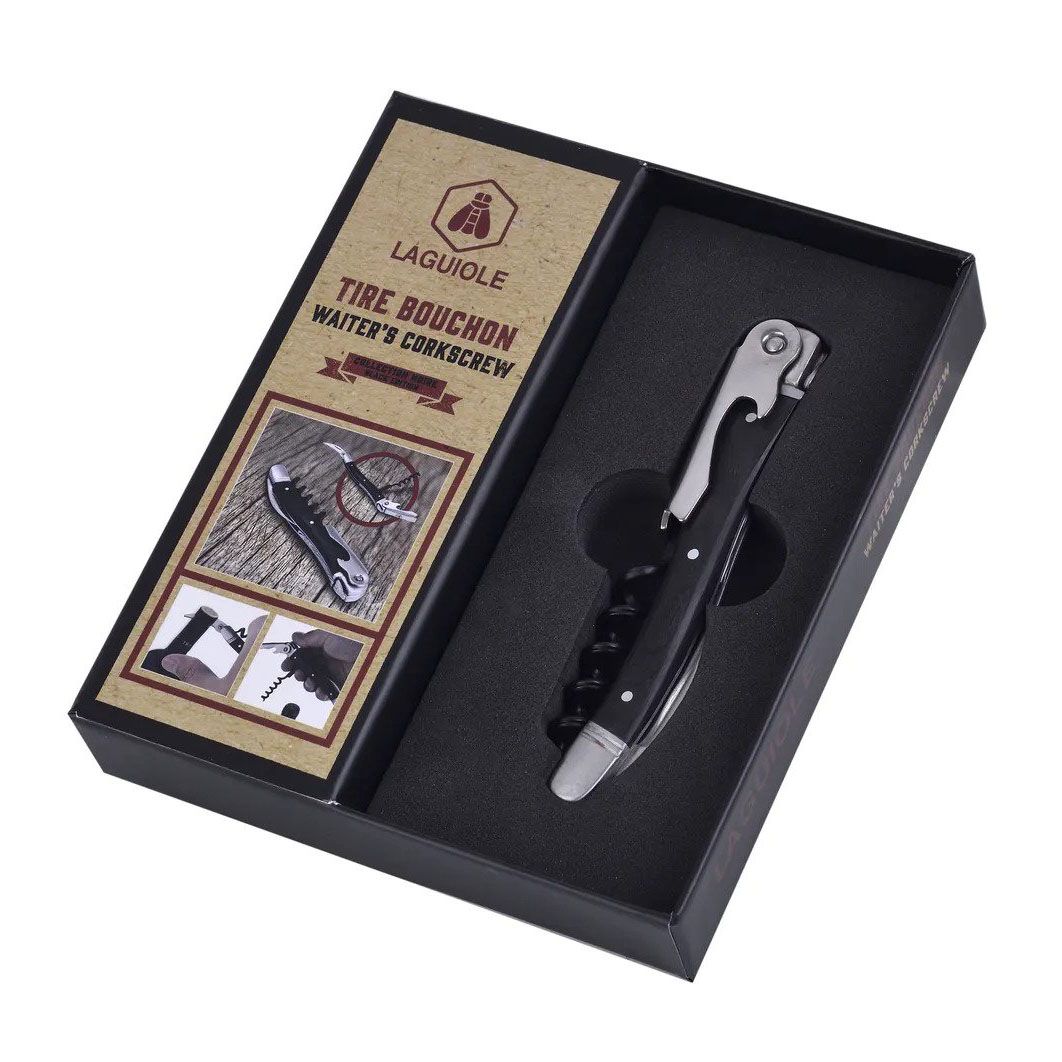 Laguiole Korkskruv Black Edition