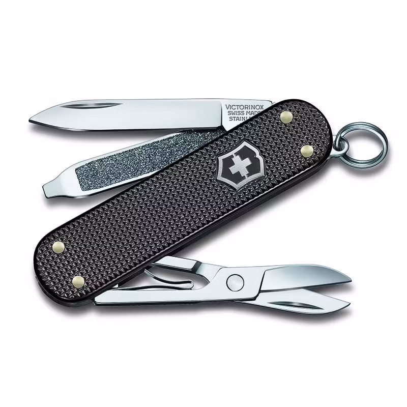 Victorinox Classic Alox Thunder Gray Fickkniv