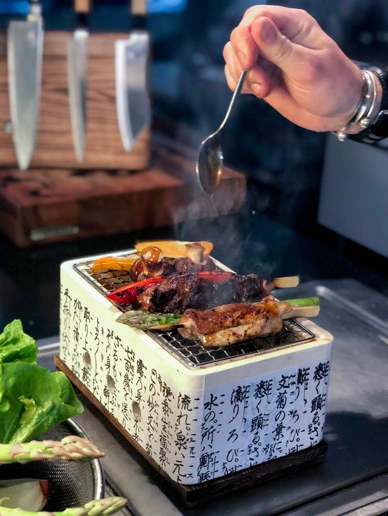 Satake Hibachi Japansk Bordsgrill