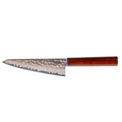 Ryoma Rainbow Damascus Honesuki Urbeningskniv 14 cm