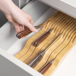 Knivblock för låda till 13 knivar