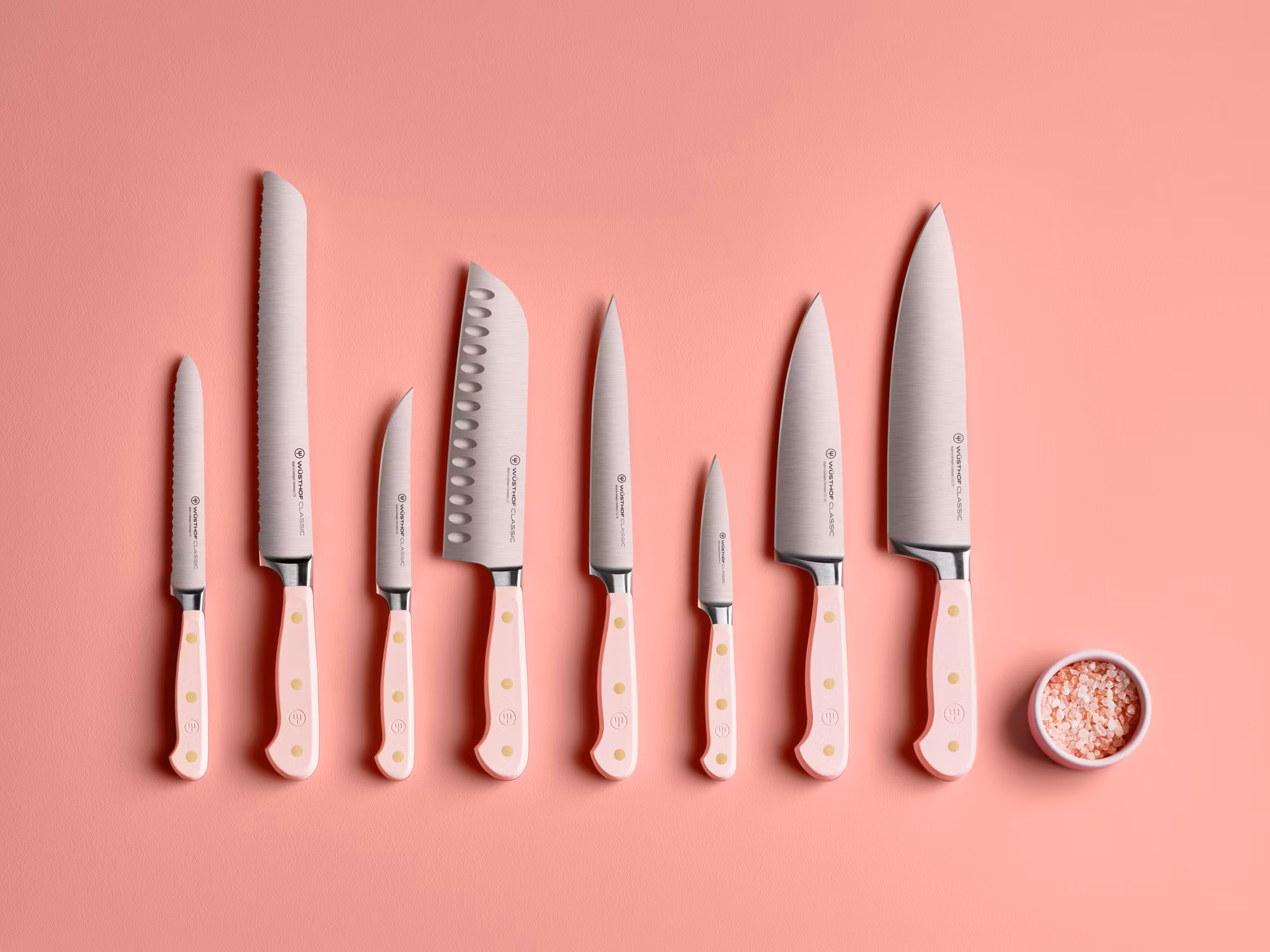 Wüsthof Classic Kockkniv Pink Himalayan Salt 20 cm