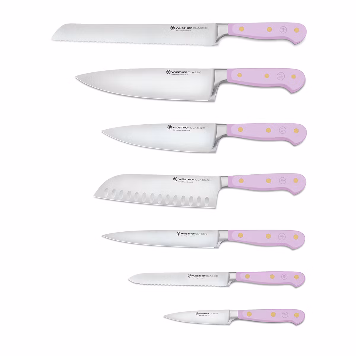 Wüsthof Classic Purple Yam Knivset 7 knivar + knivblock