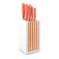 Wüsthof Classic Coral Peach Knivset 7 knivar + knivblock