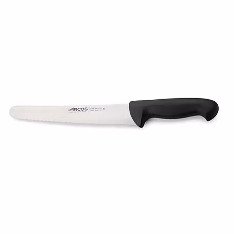 Arcos 2900 Konditorkniv/Brödkniv 25 cm Svart