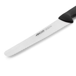 Arcos 2900 Konditorkniv/Brödkniv 25 cm Svart