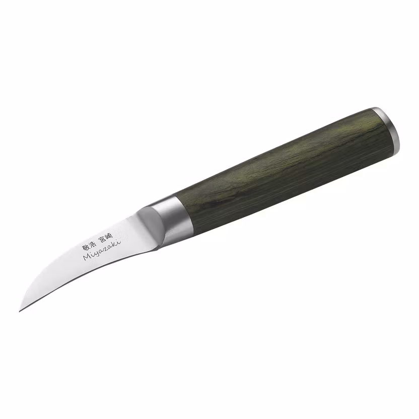 Miyazaki Kodawari Tournierkniv 6 cm Grön