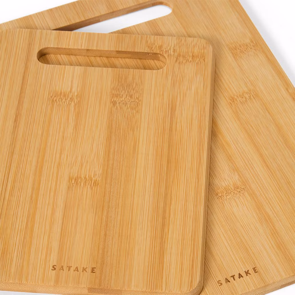 Satake Skärbräda Bambu 2 pack