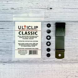 Ulticlip Classic Clip för knivslida med låskanal
