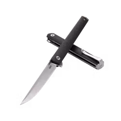 CRKT CEO Flipper Satin Fällkniv i AUS 8