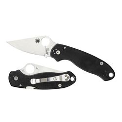 Spyderco Para 3 Svart  Blad *fel vnr