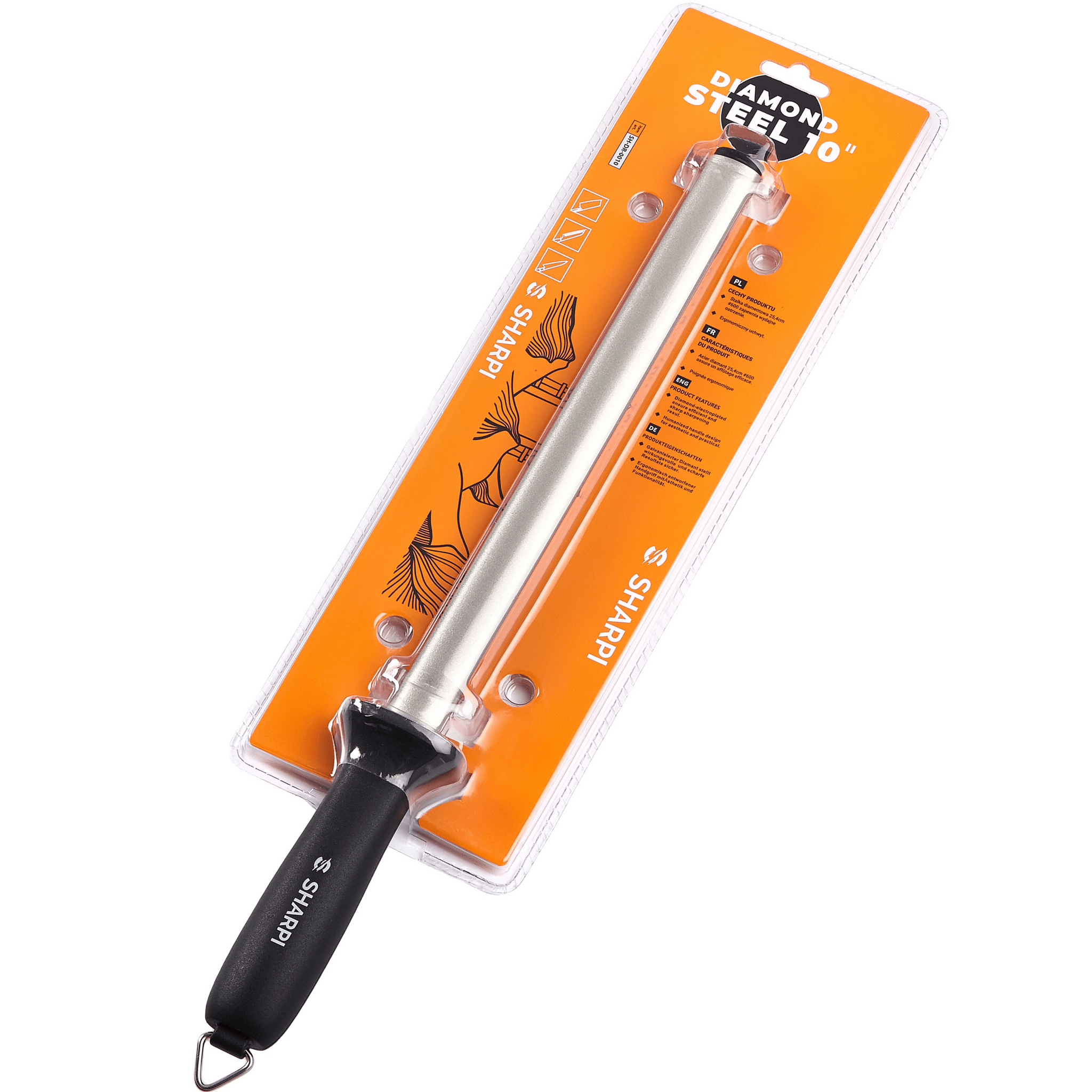 Sharpi Diamantbryne ovalt 25 cm 600 grit