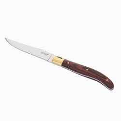 Laguiole Heritage Grillknivar 6-pack - Pakkaträ & Mässingbolster
