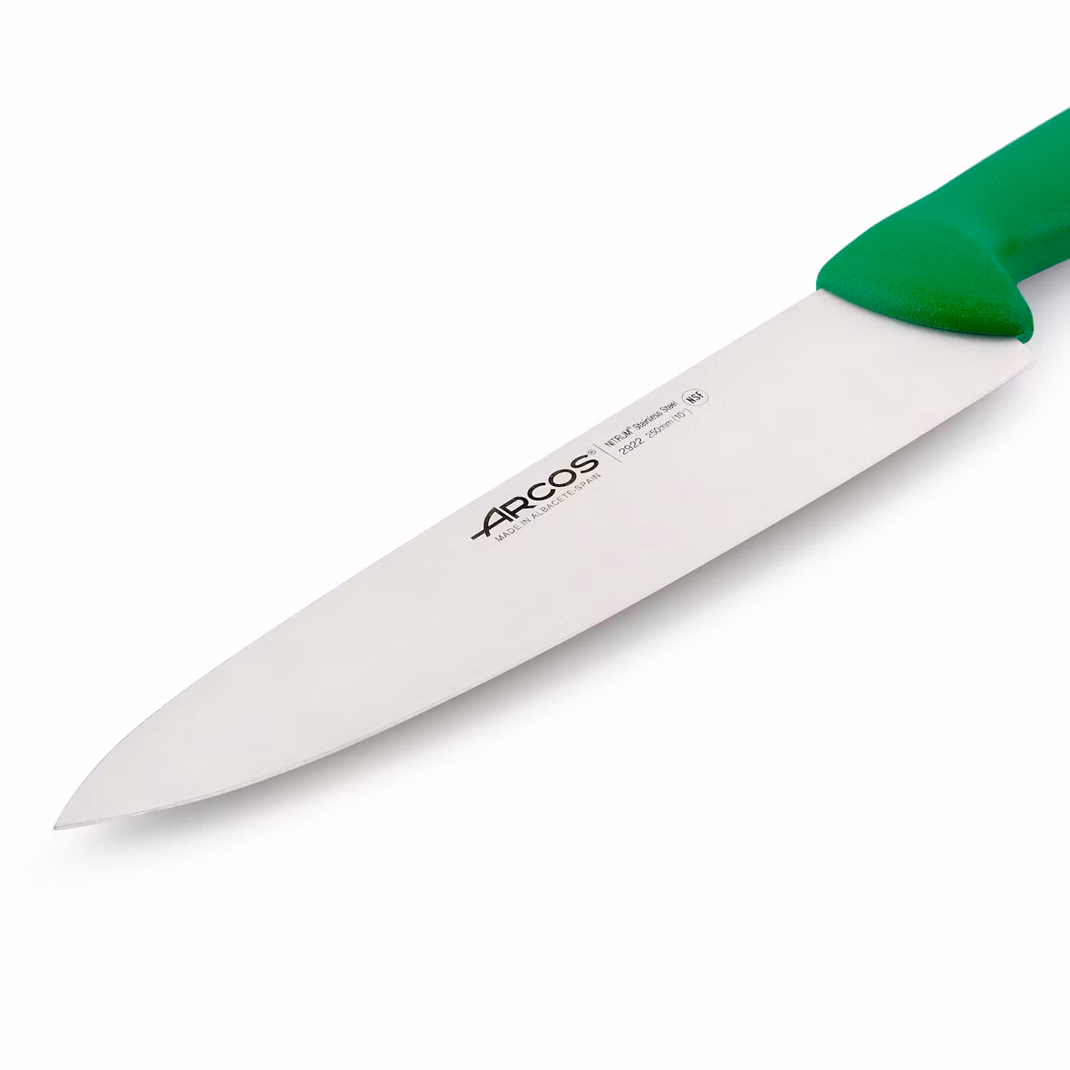 Arcos 2900 Kockkniv 25 cm Grön HACCP-godkänd