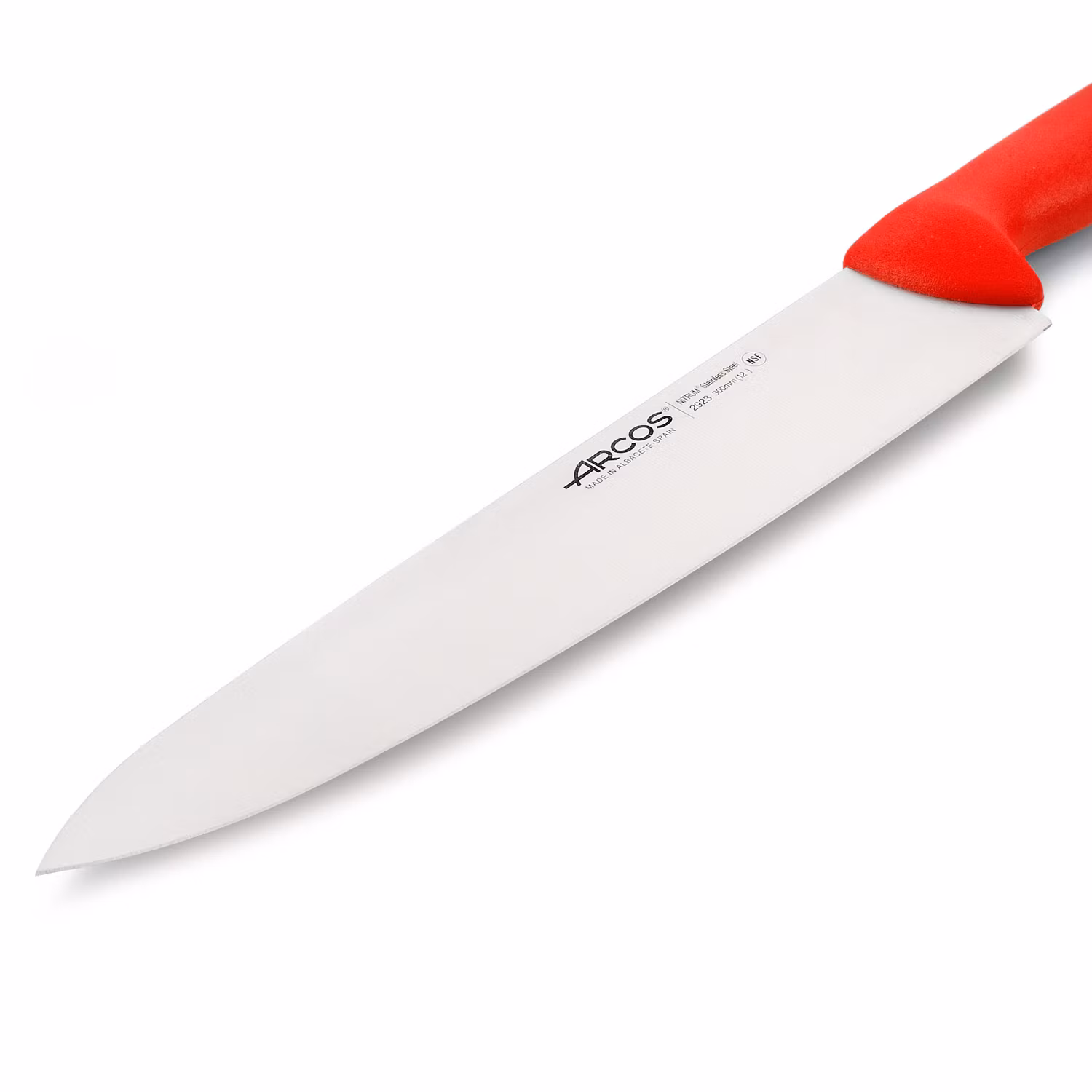 Arcos 2900 Kockkniv 30 cm Röd HACCP-godkänd