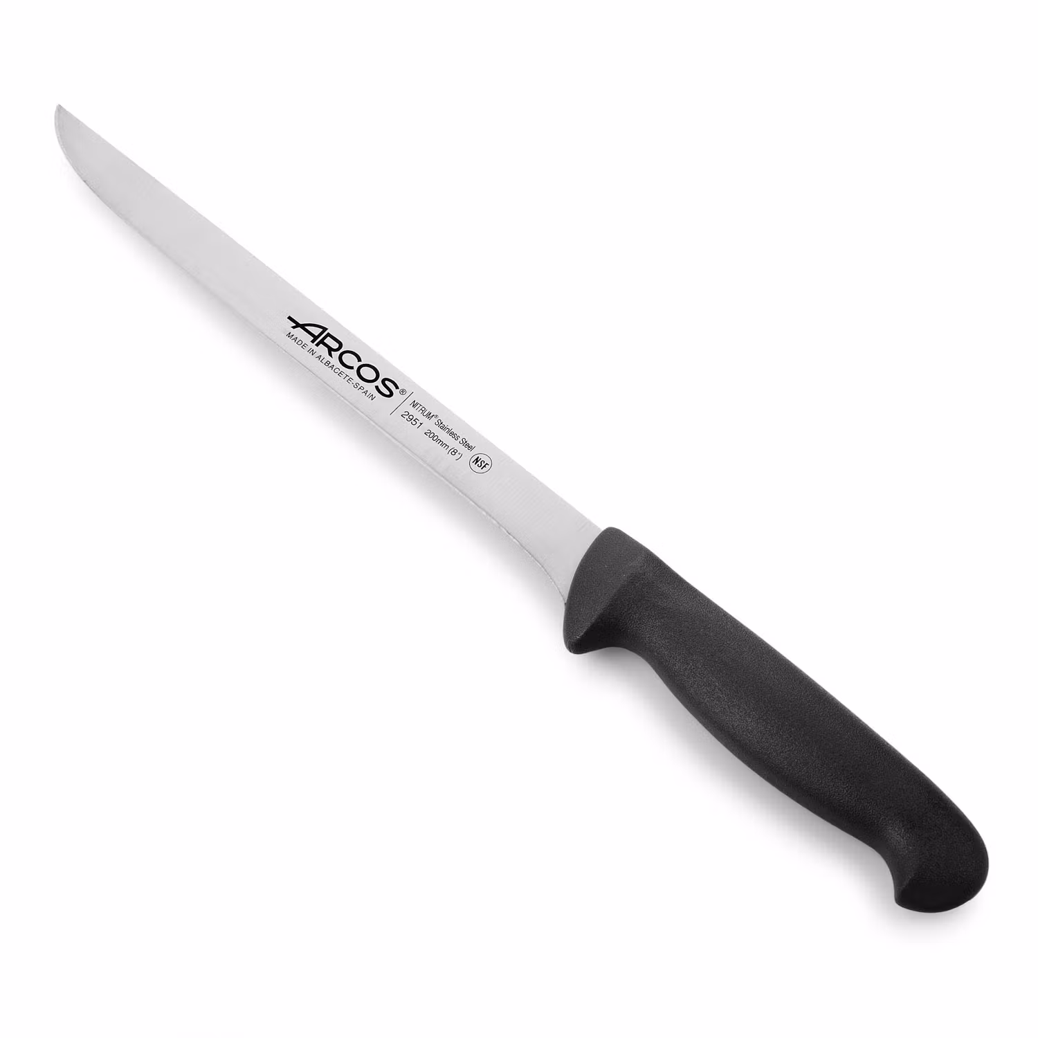 Arcos 2900 Filekniv 20 cm Svart