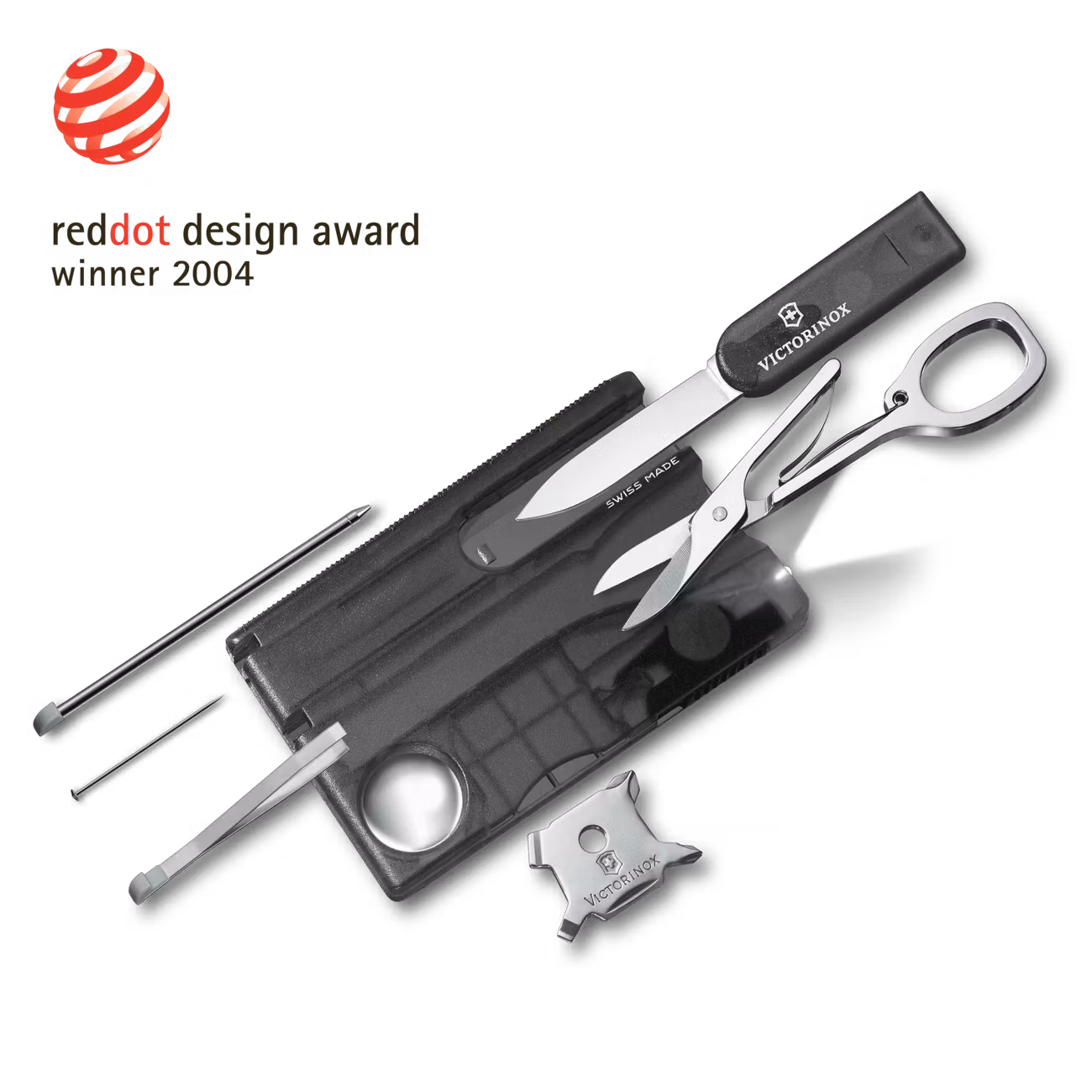 Victorinox SwissCard Lite Antracit Transparent