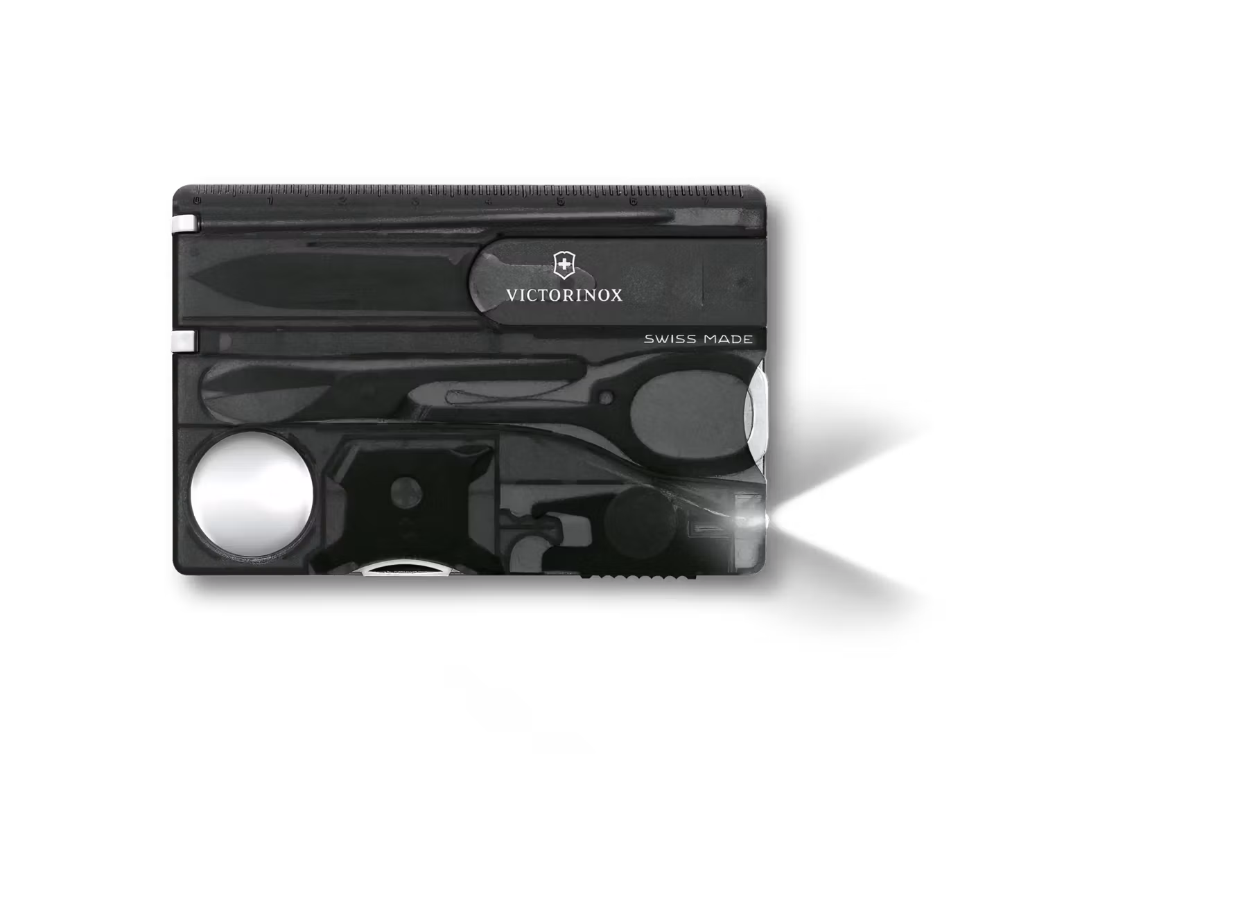 Victorinox SwissCard Lite Antracit Transparent
