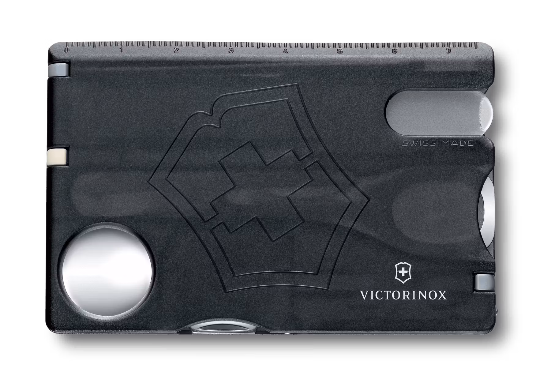 Victorinox SwissCard Nailcare Svart Transparent