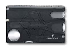 Victorinox SwissCard Nailcare Svart Transparent