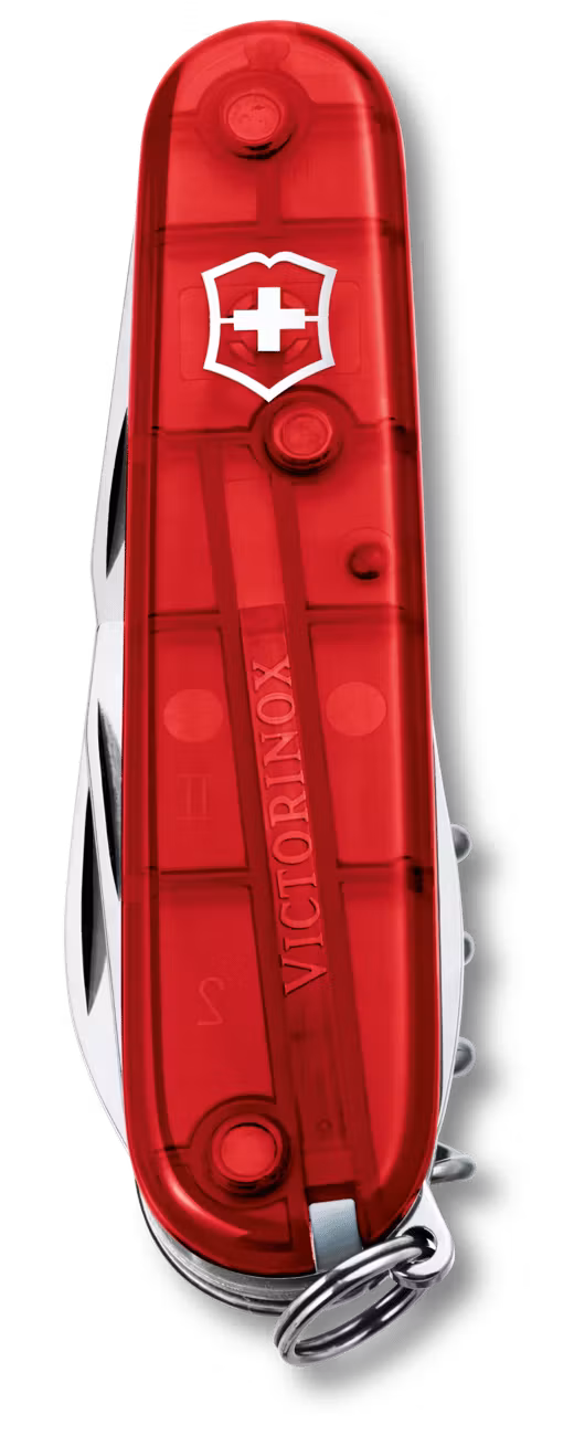 Victorinox Spartan Fickkniv Röd Transparent