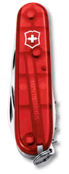 Victorinox Spartan Fickkniv Röd Transparent