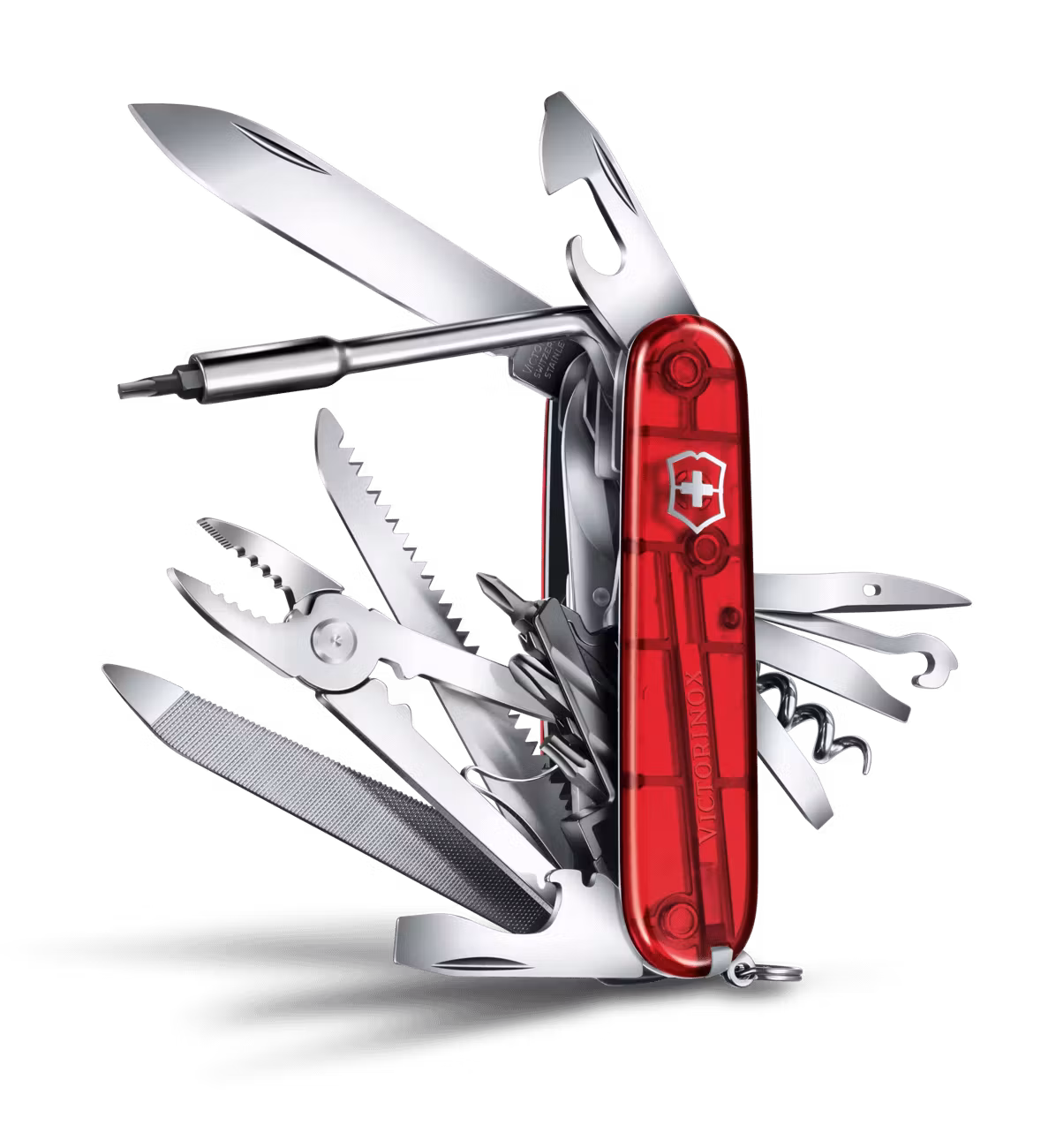 Victorinox CyberTool L Fickkniv röd transparent