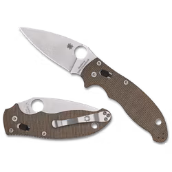 Spyderco Manix 2 Micarta Cru-Wear Fällkniv