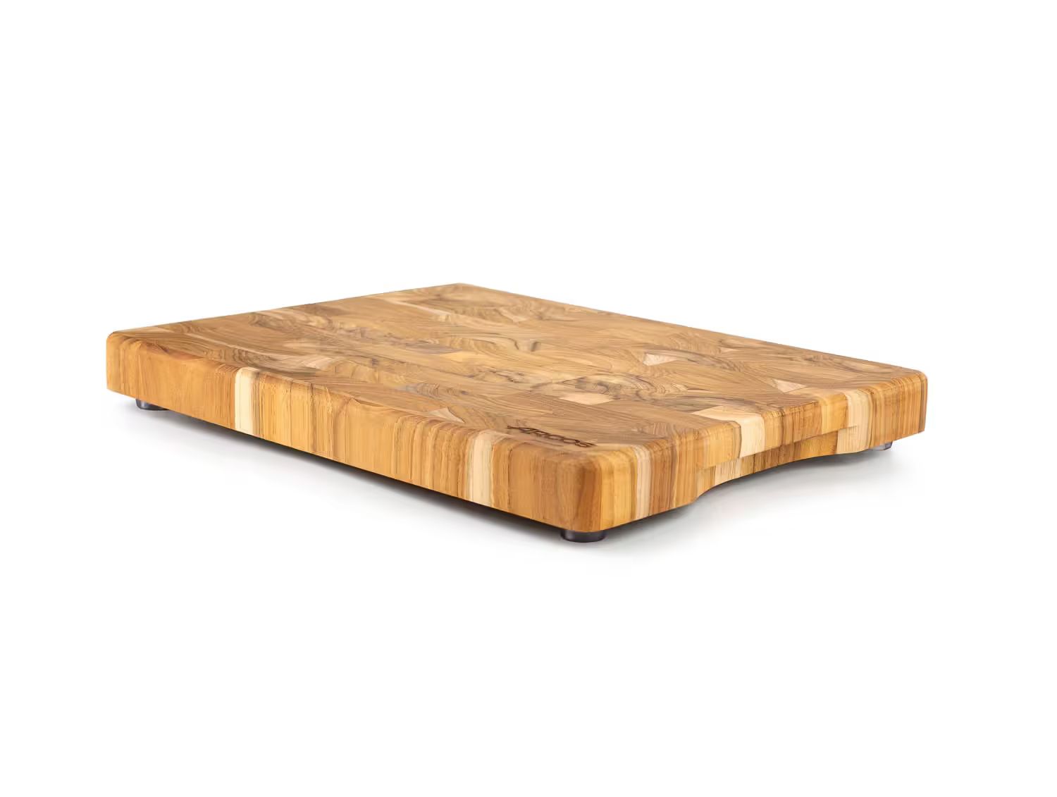 Arcos skärbräda i teak, ådringsmönster