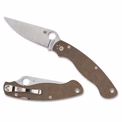Spyderco Military 2 Micarta Cru-Wear Fällkniv
